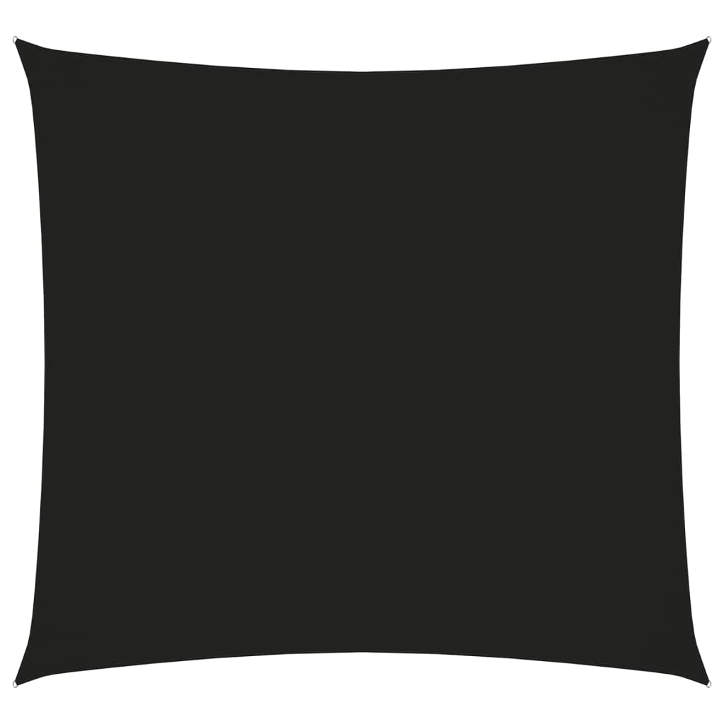 vidaXL Aurinkopurje Oxford-kangas neliö 4,5x4,5 m musta