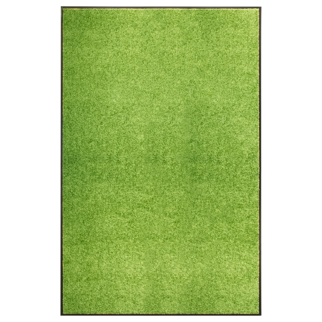 vidaXL Ovimatto pestävä vihreä 120x180 cm