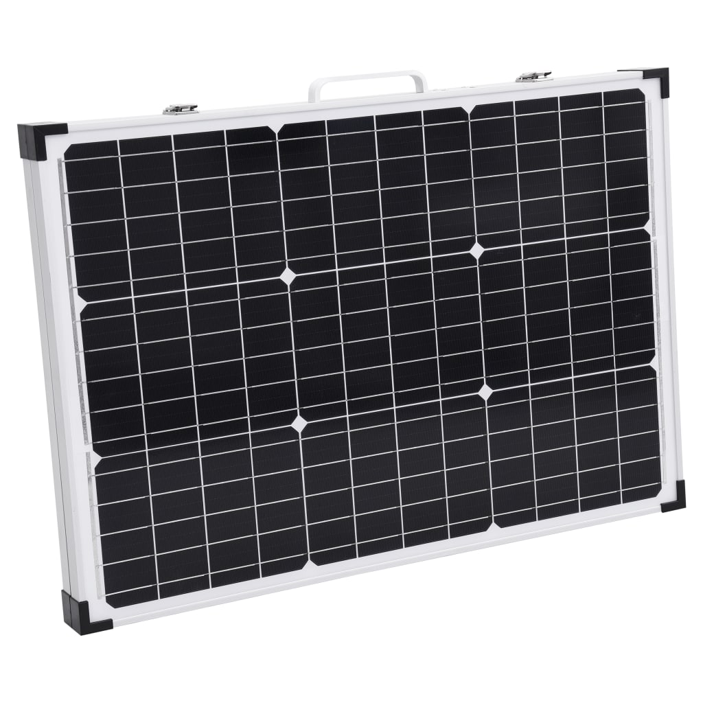 vidaXL Kokoontaitettava aurinkopaneeli kotelolla 120 W 12 V